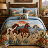 Σετ Κλινοσκεπασμάτων H.PAI Desert Horse Landscape 3 Τεμαχίων