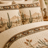 Σετ Κλινοσκεπασμάτων H.PAI Desert Cactus 3 Τεμαχίων