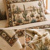 Σετ Κλινοσκεπασμάτων H.PAI Desert Cactus 3 Τεμαχίων