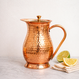 Sophia Athens 18oz Vintage Χάλκινο Ποτήρι 1.5L Χάλκινη Χαμηλή Κανάτα